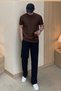 Men's T-Shirt 100% Cotton Interlock Fabric Crew Neck Premium Comfort Fit T-Shirt - 4