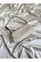 Thai Model Hand and Women's Shoulder Bag White