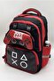 Gamer Joystick Pattern Thermal Children's Backpack School Bag Set with Lunch Box and Pen Holder - 5