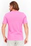 Men Crew Neck Short Sleeve Brand Logo T shirt, Purple - 2