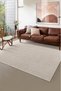 Jute Non-Slip Base Washable Cream Carpet Jute Rug Washable Knitted Cream Sisal Rug - 2