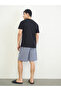 Men Printed Cotton T-Shirt and Checked Shorts Set - 5