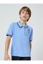 Teens Football Inspired Embroidery Polo T-Shirt - 3