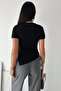 Wine Touch Bodycon Casual T-Shirt - 6