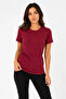 Basic T-Shirt Crew Neck Short Sleeve Casual Summer Slim Fit Tshirt - 3