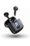 ST2 Bluetooth Earphones, Bluetooth 6.0 Wireless Earbuds with Charging Case, Independent Battery Display, Ergonomic Lightweight Design, Up to 28+ Hours Playtime, Auto-Connect-Black