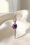Vajra Model Spiritual Power Design Natural Stone Necklaces Amethyst Pink Quartz Carnelian Tiger's Eye - 2