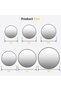36 in Black Round Mirror, Modern Circle Wall Mirror, Aluminum Alloy, Designed for Bathroom, Bedroom and Living Room - 7