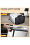 30L Stainless Steel Dual Compartment Trash Can (15+15L), Foot Pedal Recycling Bin with Soft-Close Lid, Anti-Fingerprint for Kitchen/Bathroom (42x32.5x49.5cm) - 4