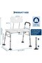 Step Stool with Handle for Elderly, Heavy Duty 2 Step Stool with Handrail, Bedside Steps for High Beds for Adults, Seniors, and People with Mobility Impairments, Maximum Weight Capacity 450 lbs - 6