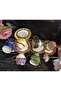 Nurancamix Porcelain Hand-Painted 6-Piece Cup Set - 4