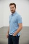 Interview Polo Neck Blue T-Shirt - 5
