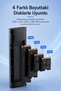 USB 3.2 Gen2 10Gbps M.2 Nvme Ssd Case External Portable Aluminum Alloy Disk Box Uasp Trim Command Support Smart Sleep Mode 2230 2242 2260 2280 Compatible Y201 - 3