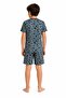 Boys' Cotton Shorts Pajama Set 3-12 Years - 7