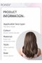 Wavy Layered Wig for Women Natural Soft Synthetic Heat Resistant Hair with Highlights for Wedding Cosplay Party Daily Wear (55cm,Brown Blonde) - 3