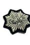 Jacket Cardigan Shirt Coat Coat Badge / 3 cm / 1 Piece / Silver Black - 2