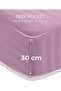 4-Piece Luxury King Size Striped Bedding Set – Duvet Cover 220×240 cm, Fitted Bedsheet 200×200+30 cm & 2 Pillow Covers 48×74+5 cm | Hotel-Style Premium Bed Linen Set - 5