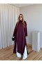 Burgundy Slit Long Tunic - 8515 - 6