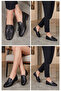 Btg‑ Women's Leather Look Tassel Loafer