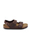 Milano Bs 34871 Men's Slippers Brown Juststep