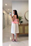 Floksy White Midi Length Trousers - 4