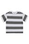 Basic Striped T-Shirt for 6-9 Years Old - Gray