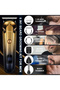 6 in 1 Electric Hair Clippers Men Oil Head Carving Professional LED Hair Trimmer - 3