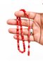 Red Ferman |   5X8 mm Bürokrat Boy German Invoice Clamping Amber Prayer Beads - 6