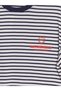 Peak New Season Striped Oversize 100% Cotton Women's T-Shirt - 7