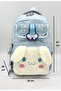 Luxury Plush Detailed Thermal School Backpack and Pencil Case Set for Girls Primary School Bag - 4