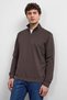 Brown Men's Stand Collar Regular Fit Sweatshirt Bsw1204000000 - 4