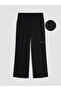 New Season Black Regular Fit Women's Trousers
