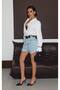 Women's Designer Jean Denim Shorts - 3