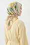 Soft Scarf Watercolor Cream 90X90 - 2