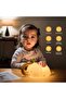 LED Elephant Lamp, 3-Level Dimmable Silicone Night Light for Kids, Rechargeable Touch Squish Lamp, Animal Design, Ideal for Toddler and Kids Decor - 3