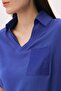 Stone Pocket Detailed Shirt Blouse - 6