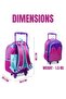 Motto CBPC2 5In1 Trolley Box Set 16" I Trolley I Lunch Bag I Water Bottle I Pencil Case I Lunch Box I Packaging - 6
