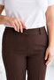Plus size lycra high waisted trousers - 4