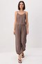 Women's Plus Size Pool Collar Sleeveless Blouse Shalwar Trousers Woven Suit Elastic Waist Casual Comfortable - 4