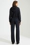 Women's Plus Size Hooded Zippered Low Sleeve Tight Leg Modal Polyester Knitted Suit Casual Comfortable - 5
