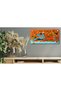 Alayra Kerala Mural Art Canvas Painting | Vishnu Avatar | Traditional Art Unframed painting for Home