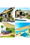 Rectangle Sun Shade Sail, 90% UV Block HDPE Canopy, Breathable Waterproof Awning for Patio, Garden, Pool, Beige - 5