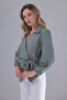 Double-Sided Tencel Fabric Satin Shirt - 2