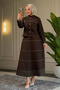 6391 - Comfortable Casual Cardigan Denim Skirt Set - 2