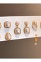 Set of 5 - Faux Pearl Embellished Earrings - 2