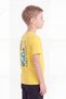 Round Neck Back Print Detailed Short Sleeve Boys' T-Shirt - 2