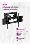 Skill Tech SH 60P Swivel TV Wall Mount Bracket for 32"-75" LED LCD Screens, VESA 660x480, Extendable Arm 120–520mm, 40kg Load Capacity – Black - 3