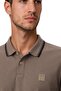 Ar-Ma Men's Polo Collar T-Shirt Unprinted Basic Knitted Fabric Regular Fit 100% Cotton 30/1 Double Collar Peny - 2