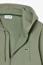 Men's Full Zip Hoodie Sweatshirt Men's Hooded Full Zip Sweatshirt Green - 5
