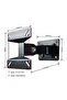 Skill Tech SH 10P Swivel TV Wall Mount with E53 Arm for 10"-26" Screens, VESA 100x100, Wall Profile 100mm, Max Load 10kg – Black - 2